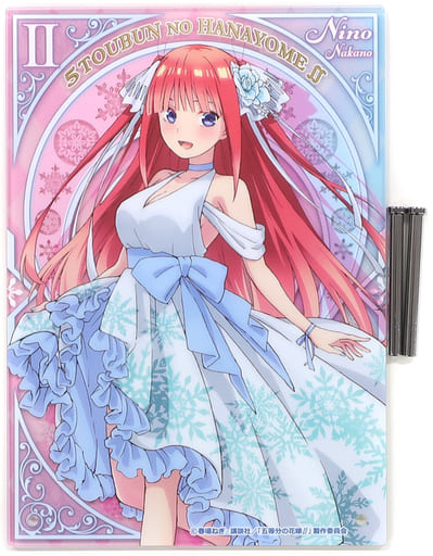 駿河屋 -<中古>中野二乃 アクリルアートパネル 「きゃらっとくじ 五等