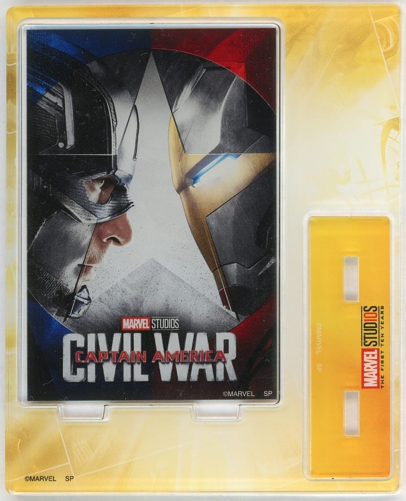 シビル・ウォー 歴代ポスター アクリルスタンドB 「MARVEL STUDIO」