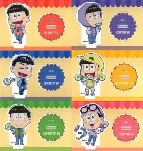 駿河屋 - 【買取】全6種セット ミニキャラアクリルスタンド 「おそ松
