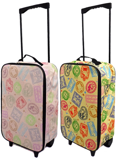 駿河屋 -<中古>全2種セット スタンプ柄キャリーケース 「サンリオ
