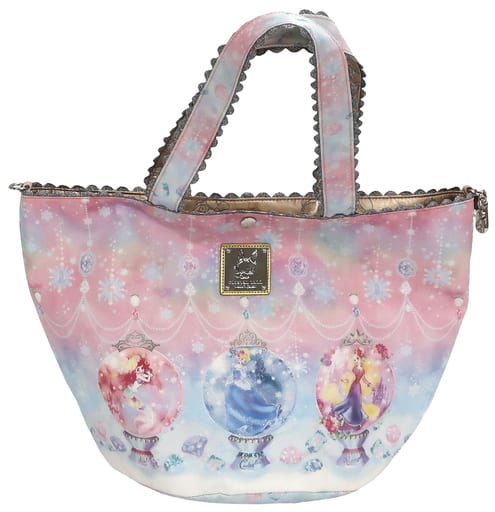 ディズニープリンセス(アリエル&ラプンツェル&シンデレラ) トートバッグL 「ディズニー×Angelic Pretty×Crystal Ball」 ディズニーストア限定 ディズニープリンセス(アリエル&ラプンツェル&シンデレラ) トートバッグL 「ディズニー×Angelic Pretty×Crystal Ball」 ディズニーストア限定