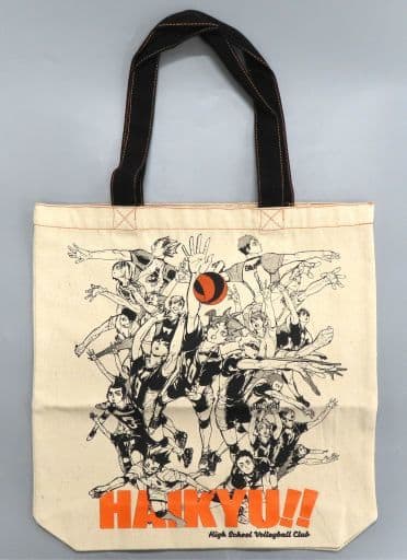 集合 トートバッグ(ハイキュー!!展KVイラストVer.) 「ハイキュー!!」 集合 トートバッグ(ハイキュー!!展KVイラストVer.) 「ハイキュー!!」