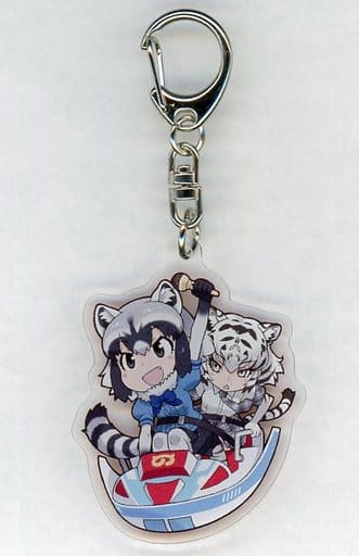 駿河屋 -<中古>アライグマ&ホワイトタイガー コラボイラストアクリル