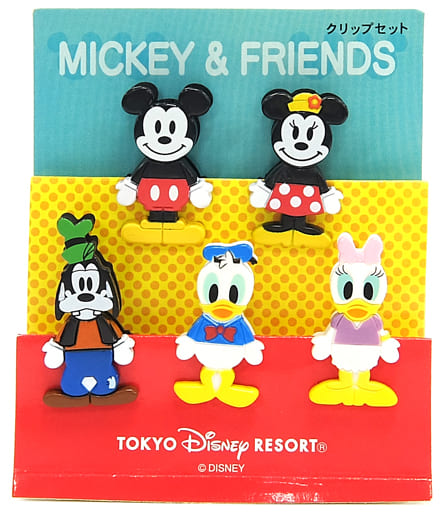 駿河屋 - 【買取】集合 クリップセット(5個入り) 「ディズニー」 東京