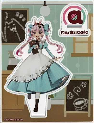 駿河屋 -<中古>兎鞠まり(カフェ衣装) アクリルスタンド 「バーチャル