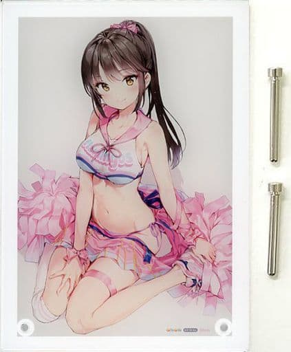 駿河屋 -<中古>ポニーテールの子 アクリルキャラクタープレート ...