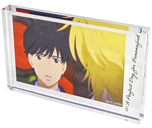 駿河屋 -<中古>英二＆アッシュ(向かい) 「BANANA FISH アクリル ...