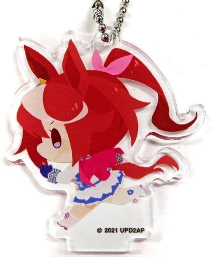 トウカイテイオー 「CharaDri!! ウマ娘 プリティーダービー Season 2×COLLABO CAFE HONPO ミニキャラアクリルキーホルダーB」