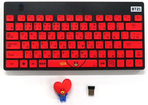 BT21 TATA ワイヤレスキーボード