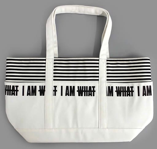 駿河屋 -<中古>與真司郎 I AM WHAT I AM Stripe Canvas トートバッグ ...