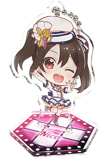 矢澤にこ 「セガコラボカフェ ラブライブ!スクフェスシリーズ 2021 スタンド付きデフォルメアクリルキーホルダー(μ’s 感謝祭2020～ONLINE～デフォルメ)」