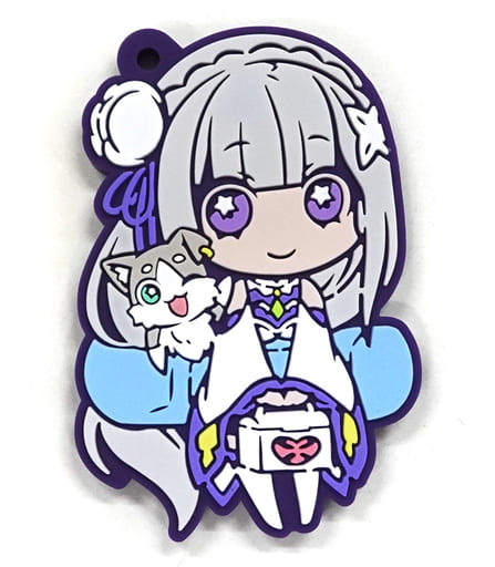 エミリア＆パック(救急箱) 「Re：ゼロから始める異世界生活 キャラばんちょうこうラバーマスコット」