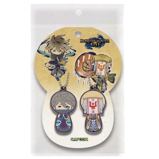 カゲロウ＆ウツシ こけし型 ウッドマスコットセット 「モンスターハンターライズ」