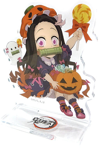 ufotable  2019 ハロウィン　竈門禰豆子　たい焼き　猫　アクリル