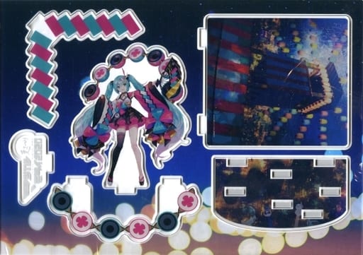 初音ミク マジカルミライ 2020 夏まつり アクリルジオラマ-