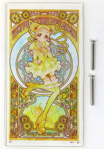 即購入可 キュアレモネード アクリルアートボード 新品未開封 プリキュア5-
