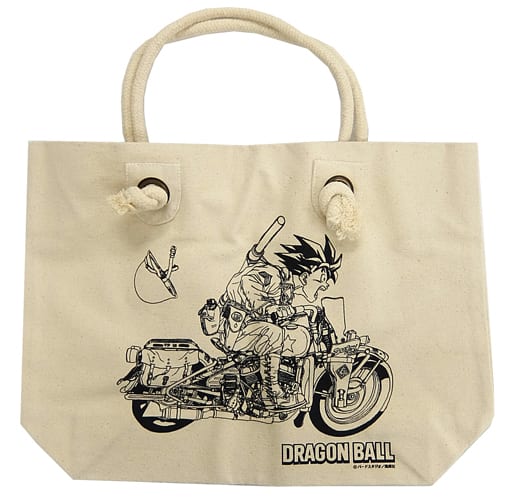 孫悟空(バイク) トートバッグ 「鳥山明 The World of DRAGON BALL」 展覧会限定グッズ 孫悟空(バイク) トートバッグ 「鳥山明 The World of DRAGON BALL」 展覧会限定グッズ
