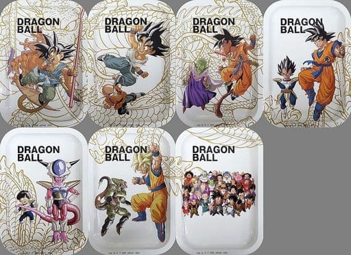 駿河屋 -<中古>全7種セット メタルトレイ 「一番くじ ドラゴンボール