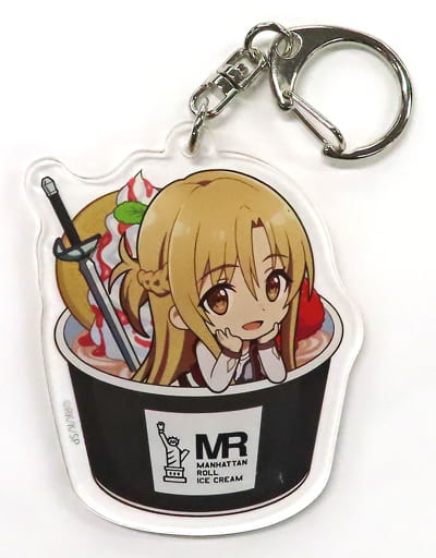 アスナ 「劇場版 ソードアート・オンライン -プログレッシブ- 星なき夜のアリア×マンハッタンロールアイスクリーム トレーディングアクリルキーホルダー」