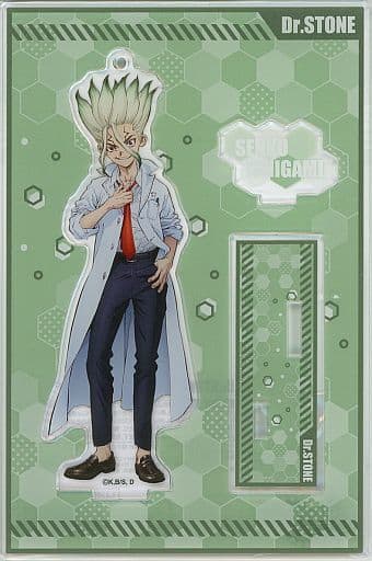 駿河屋 -<中古>石神千空 アクリルスタンドキーホルダー JF2022 Ver