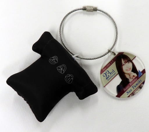 弓木奈於 生誕記念Tシャツ型クッションキーホルダー 2022年2月度乃木坂46オフィシャルウェブショップ限定
