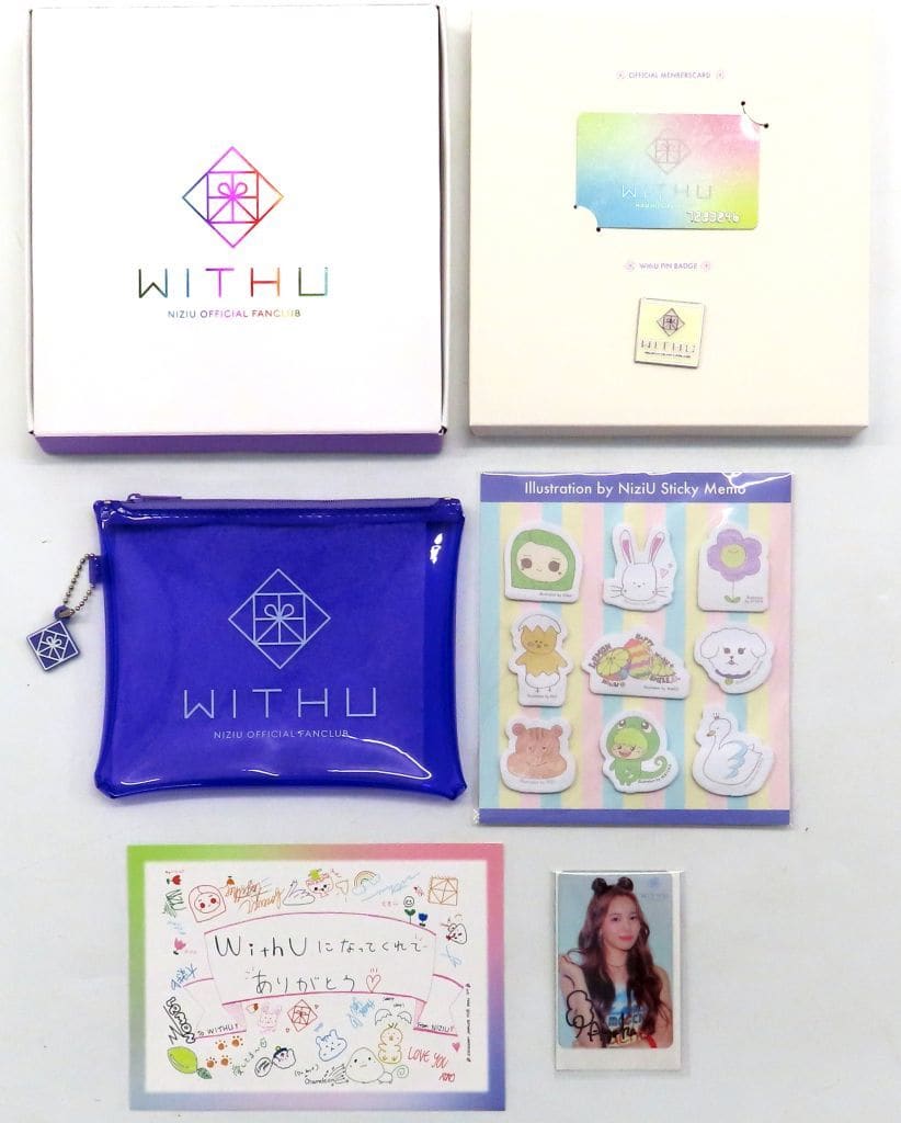 駿河屋 -<中古>NiziU ファンクラブ入会特典セット(AYAKA直筆サイン入り