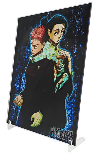 駿河屋 -<中古>虎杖悠仁&乙骨憂太 特製箔入りアクリルアートボード(B5