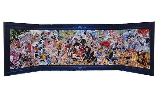 WT100記念 尾田栄一郎描き下ろし 大海賊百景 見開きビジュアルボード