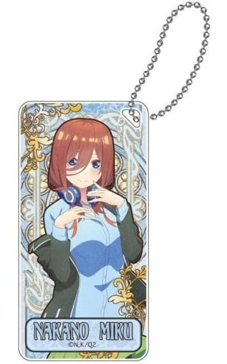 中野三玖 アールヌーボーアート ドミテリアキーチェーン 「五等分の花嫁∬」