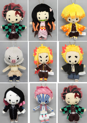駿河屋 -<中古>全9種セット 「とるパカ! 鬼滅の刃 ぬいぐるみ~sugar