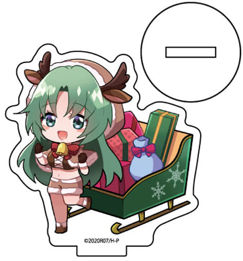 雑貨 園崎詩音 「ひぐらしのなく頃に 卒 アクリルぷちスタンド 07 クリスマスver. ミニキャラ」