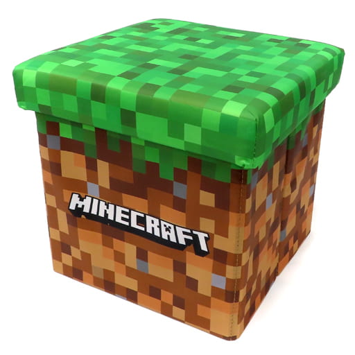 駿河屋 中古 草ブロック 収納スツール Minecraft マインクラフト しまむら 生活雑貨 駿河屋 中古 草ブロック 収納スツール Minecraft マインクラフト しまむら 生活雑貨