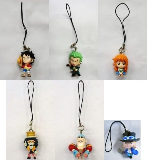 駿河屋 - 【買取】全6種セット 「ONE PIECE ワンピースストラップ -再