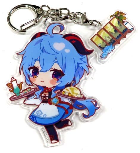 駿河屋 -<中古>甘雨 「原神×SWEETS PARADISE -岩華聚餐- ちびキャラ 