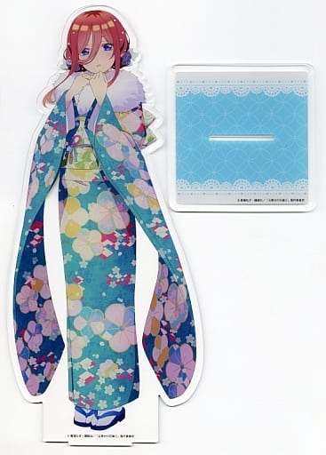 ダークブラウン 茶色 五等分の花嫁 HAREGI 晴れ着 特大アクリル
