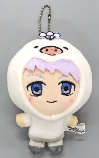 三ツ谷隆×シロクジャク ちびキャラボールチェーンマスコット 「東京リベンジャーズ×東武動物公園」