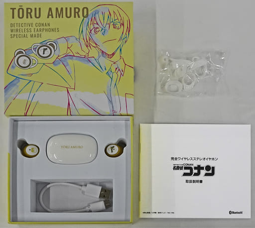 新品】名探偵コナン Bluetoothイヤホン 安室透 ワイヤレス- 新品】名探偵コナン Bluetoothイヤホン 安室透 ワイヤレス-