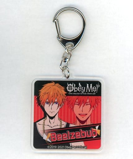 ベルゼブブ(等身) アクリルキーホルダー 「Obey Me! カワセルくじ」 E賞