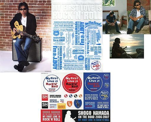 駿河屋 -<中古>浜田省吾 グッズセット(A4クリアファイル&ステッカー