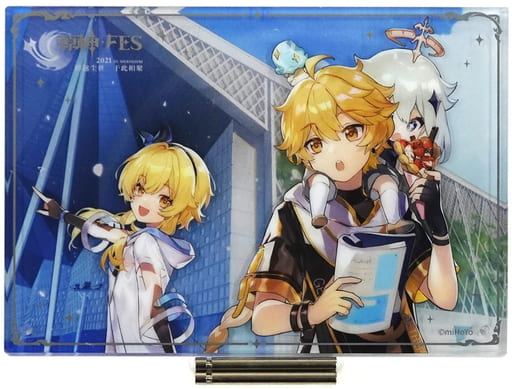 駿河屋 - 【買取】空&蛍&パイモン アクリルスタンド 「原神 FES 2021