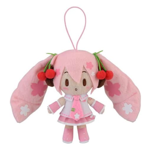 桜ミク(きょとん) モアプラスふわふわマスコット“桜ミク” 「初音ミクシリーズ」