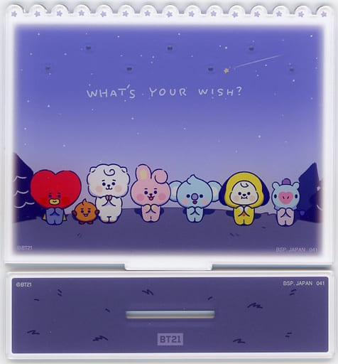 駿河屋 -<中古>アクセサリースタンド 「一番アクセ BT21～WHAT'S YOUR