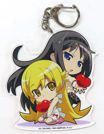 暁美ほむら&忍野忍 ペアデフォルメアクリルチャームB 「魔法少女まどか☆マギカ×<物語>シリーズ」 MADOGATARI展グッズ 暁美ほむら&忍野忍 ペアデフォルメアクリルチャームB 「魔法少女まどか☆マギカ×<物語>シリーズ」 MADOGATARI展グッズ