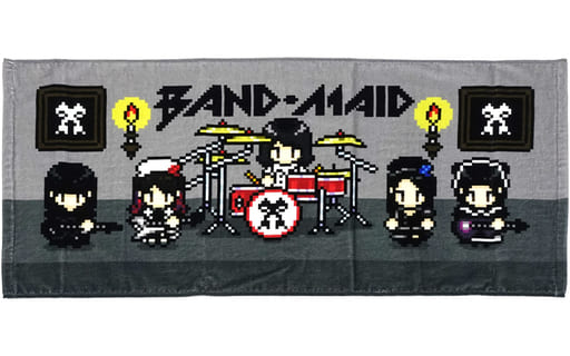 BAND-MAID キャラクターフェイスタオル