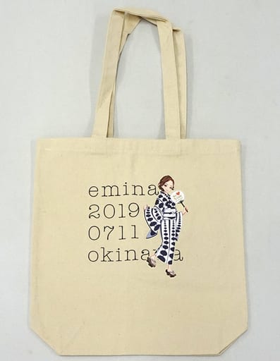 安室奈美恵 エミーナ 沖縄セブンイレブン限定トートバッグ - タレント 安室奈美恵 エミーナ 沖縄セブンイレブン限定トートバッグ - タレント