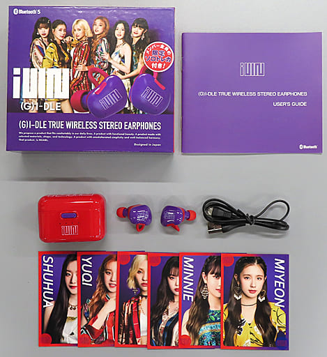 (G)I-DLE TRUE ワイヤレスステレオイヤホン (G)I-DLE TRUE ワイヤレスステレオイヤホン