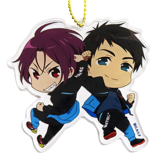 駿河屋 -<中古>凛&宗介 アクリルチャーム 「劇場版 Free!-the Final