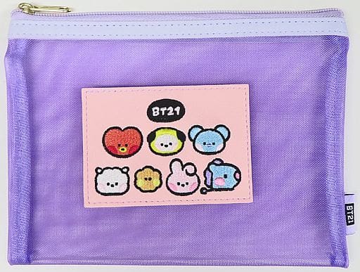 駿河屋 -<中古>BT21 minini メッシュポーチ 「BT21」 ファミリーマート ...