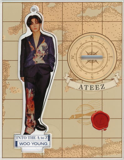 ジョン・ウヨン アクリルスタンドキーホルダー 「ATEEZ Into the A to Z POP UP STORE」 ジョン・ウヨン アクリルスタンドキーホルダー 「ATEEZ Into the A to Z POP UP STORE」