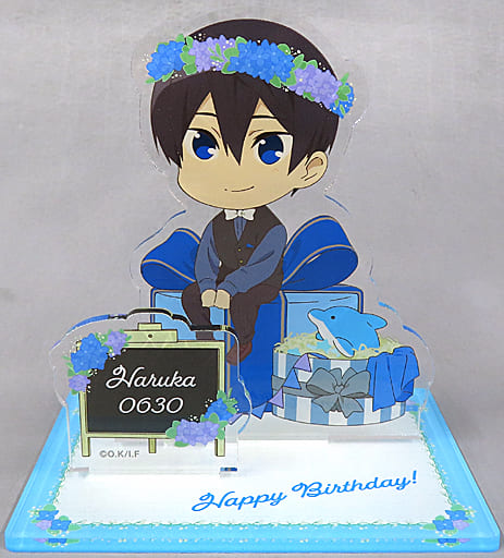 海外花系 京アニ限定 Free!バースデーデコレーションアクリルスタンド